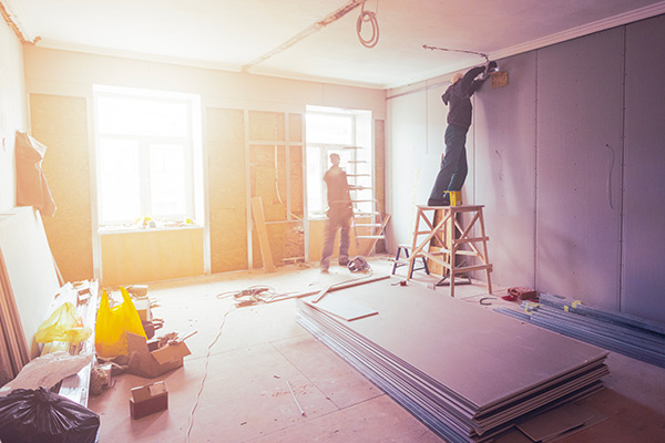 Travaux de rénovation de bâtiment à Saint-Omer